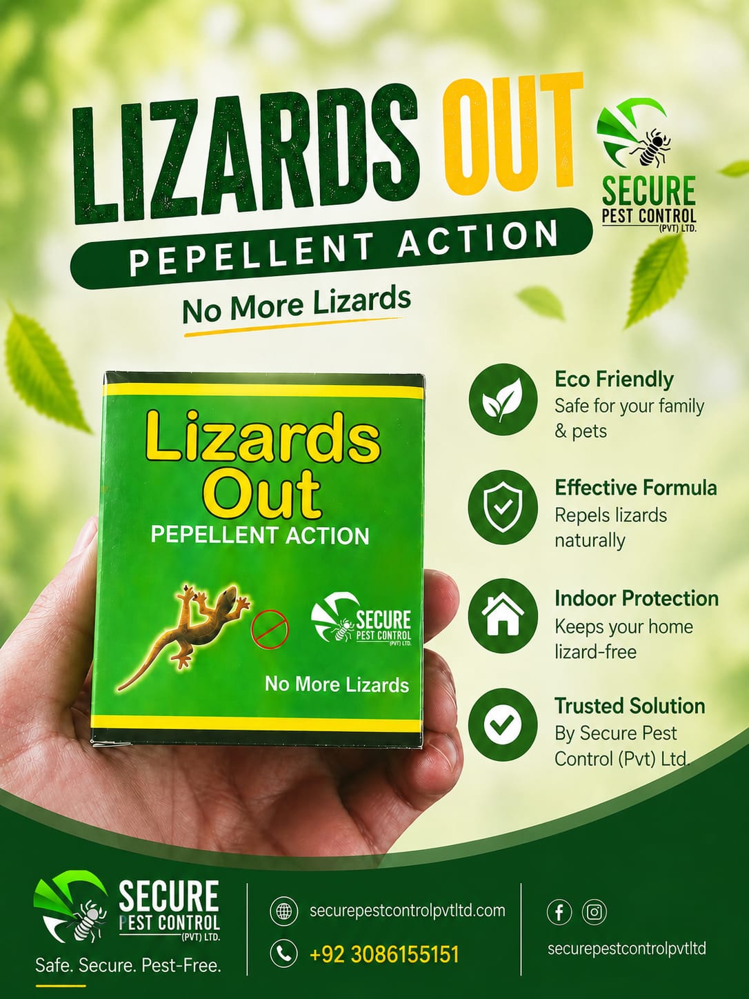 Lizards out
